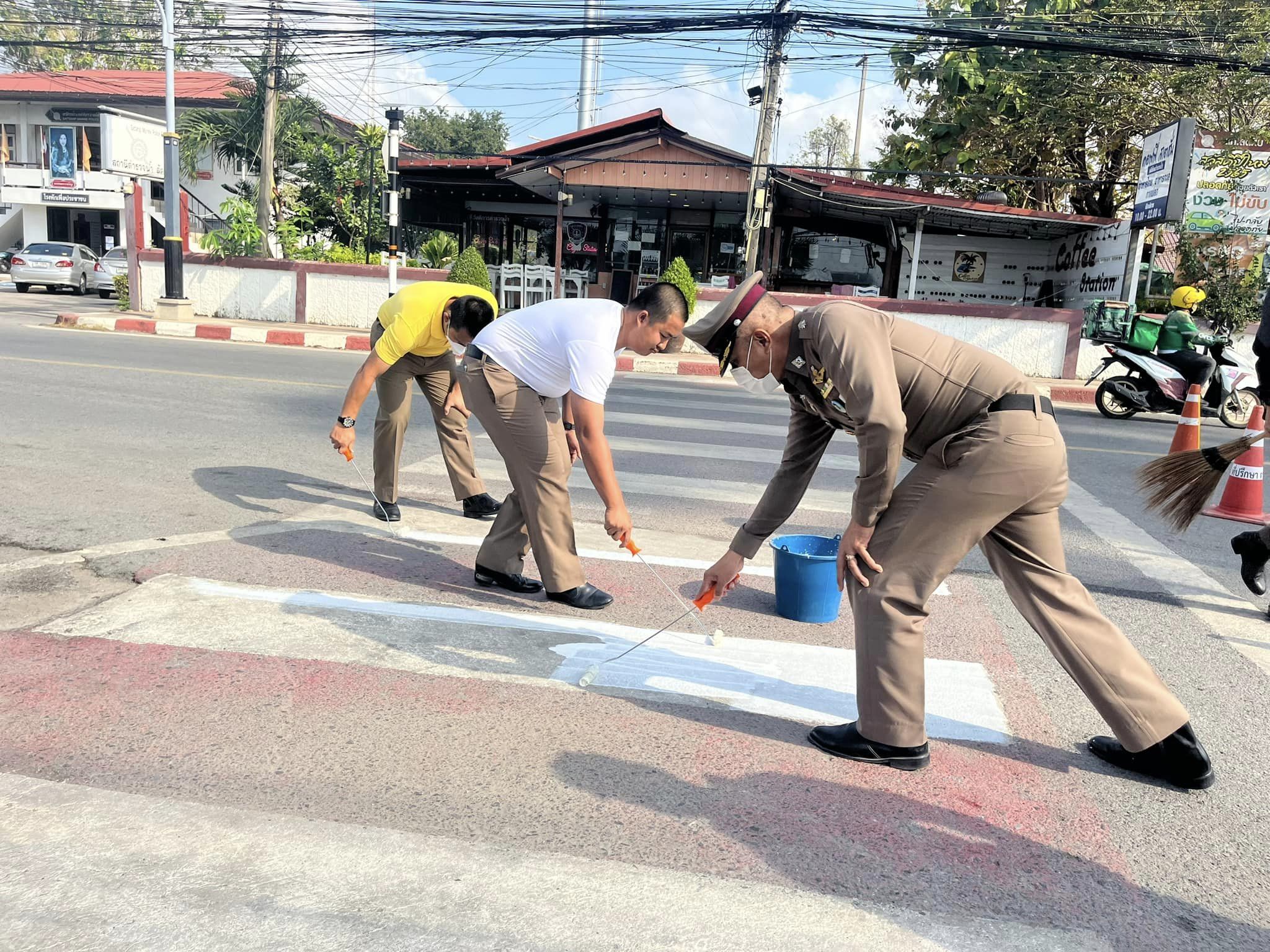 กิจกรรมจิตอาสาพัฒนาปรับภูมิทัศน์