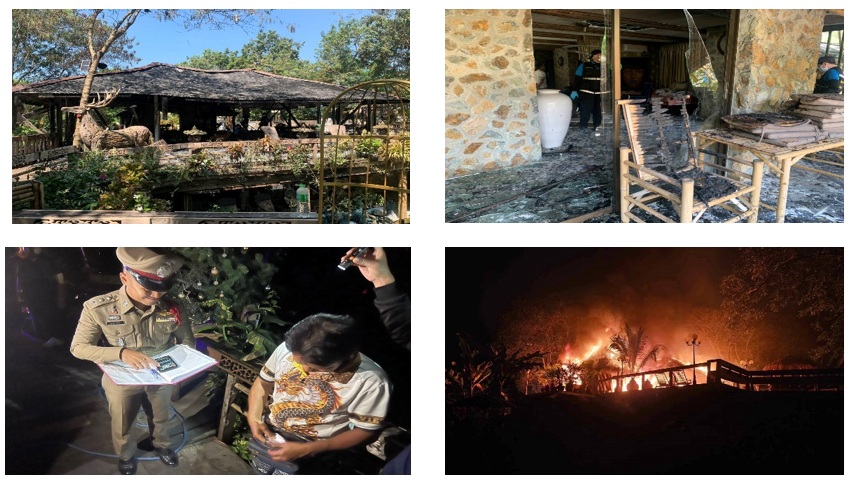 เพลิงไหม้ จังเกิ้ลมูน โฮมสเตย์