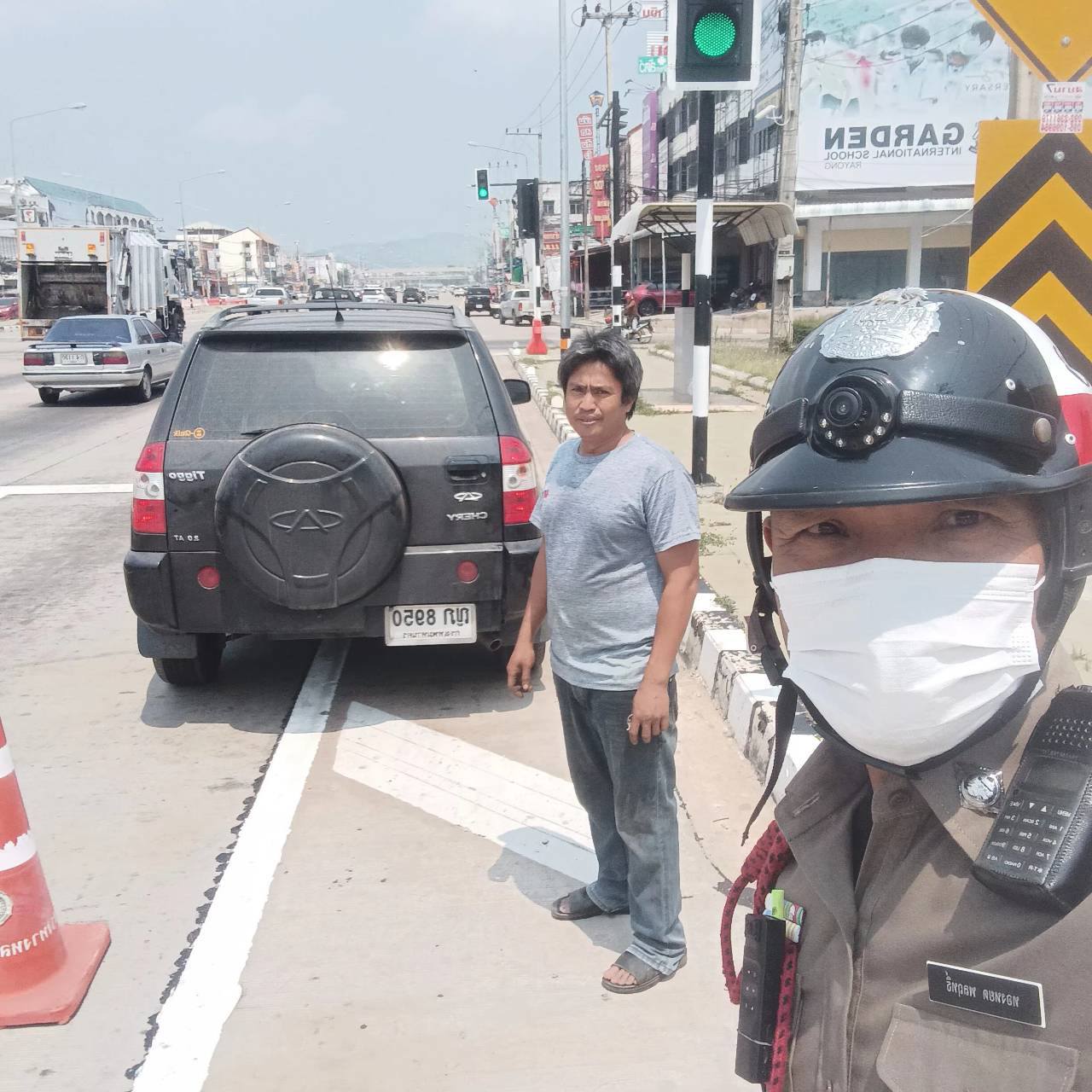 ดาบ ทองหยด สุภาพบุรุษจราจร